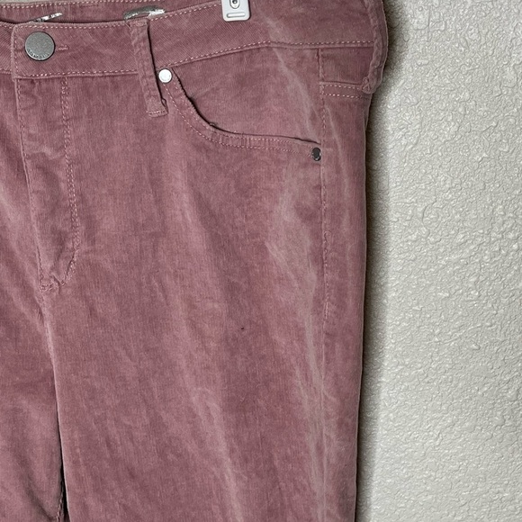 Seventy 7 Dusty Rose Ultra High Rise Skinny Corduroy Pants Sz 16 - Picture 3 of 7
